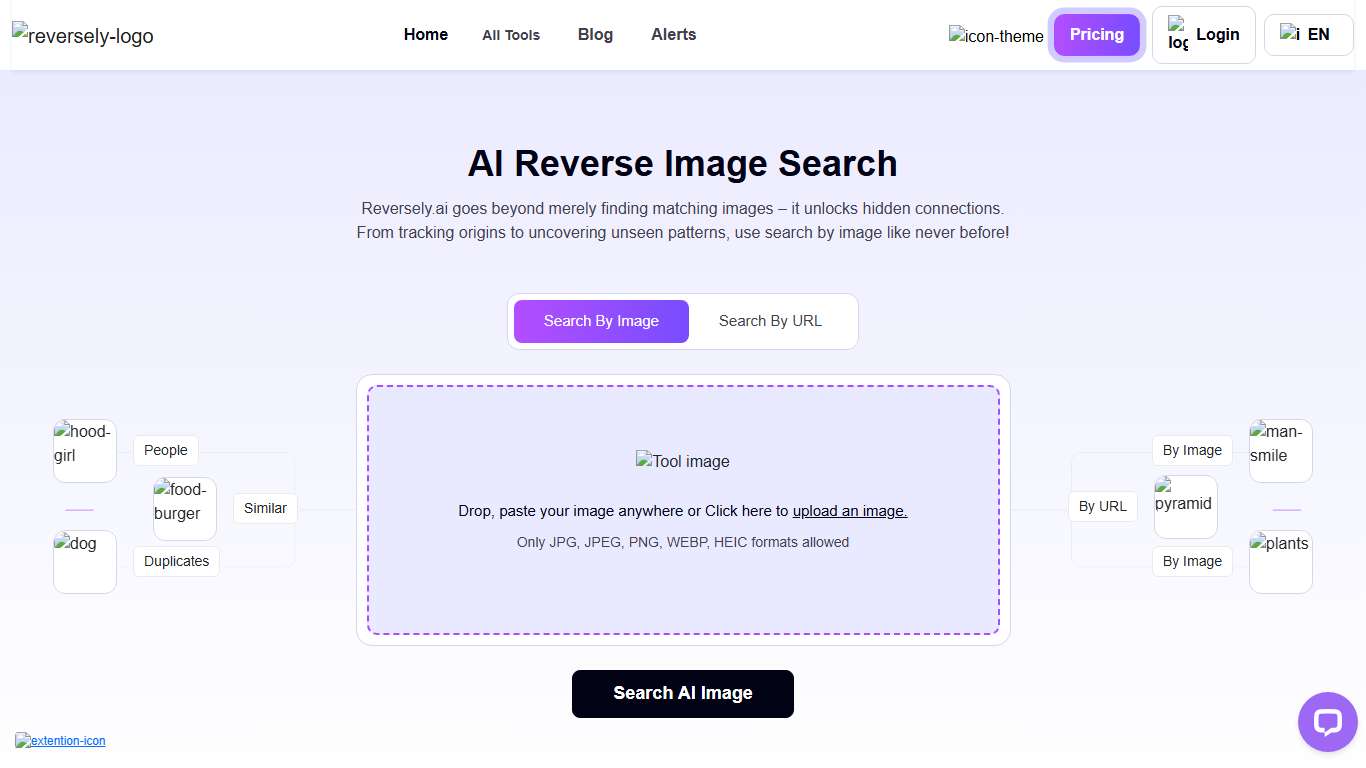 Reversely.ai - AI Reverse Image Search